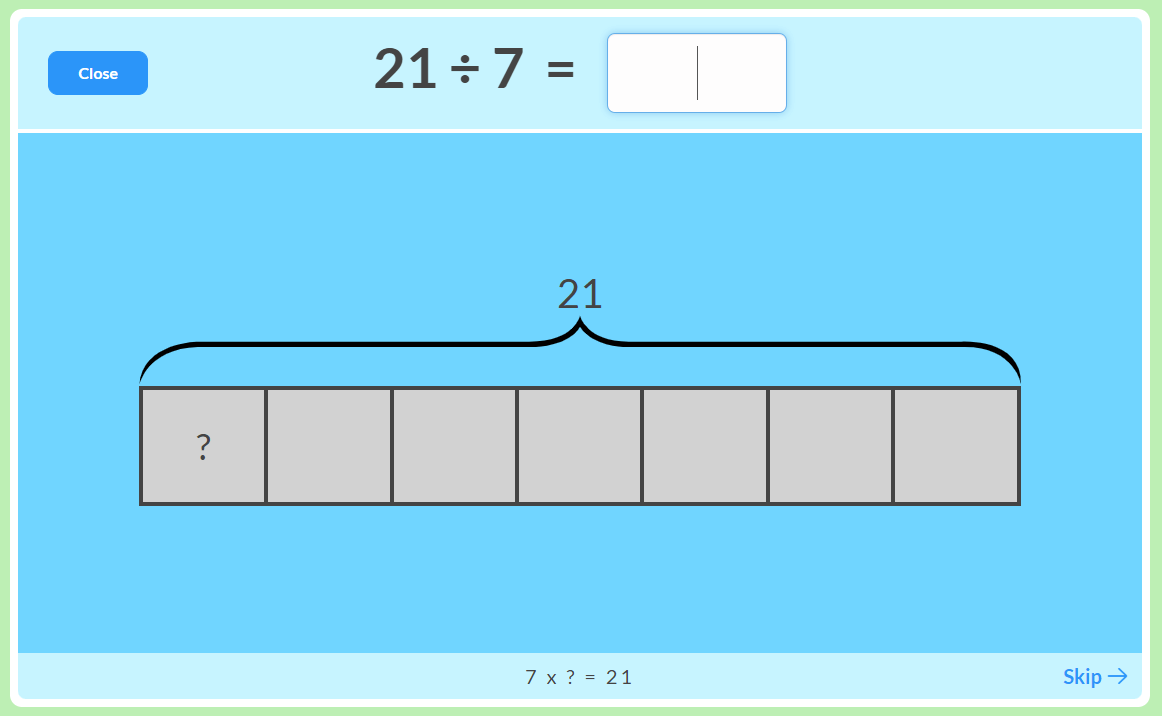 3 Times Table: x3 multiplication and division facts bar diagrams